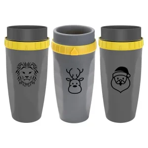300ml Twizz Travel Mug Cup Non Spill Cup Twistable Water Cup Coffee Milk Aperture Mug with Straw Leakproof Thermal Cup Portable