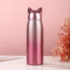 1pcs stainless steel cute cat insulated water bottle-leak-proof insulated travel cup with cute design-300ml capacity