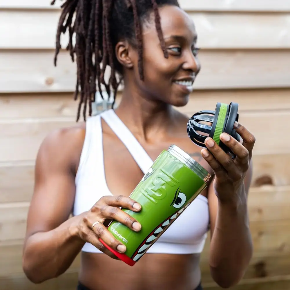 Insulated Stainless Steel Shaker Bottle | 26oz, Cold or 30+ Hours | Insulated Cup with Agitator | Odor-free for Protein Shakes, - Image 6