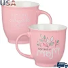 Inspirational Scripture Ceramic Coffee Mug Mom Microwave Safe Cute Encouraging Gift Mother's Day