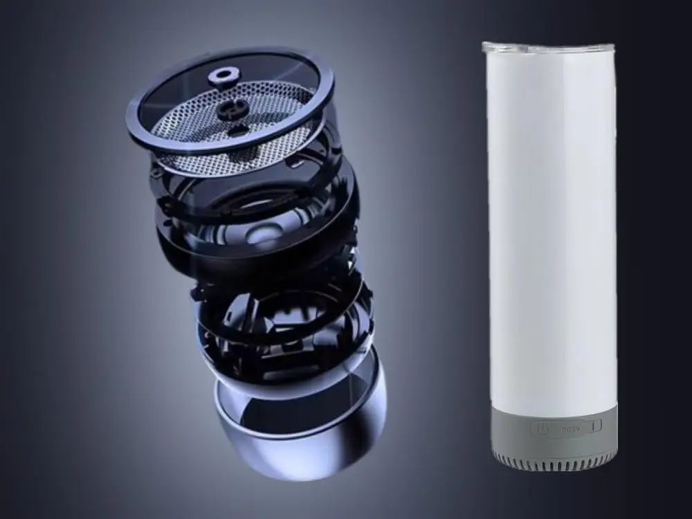 5-Pack 20 oz Bluetooth Speaker Tumblers with Sublimation Printing, Double Wall Insulated, Leak-Proof Lid - Image 4