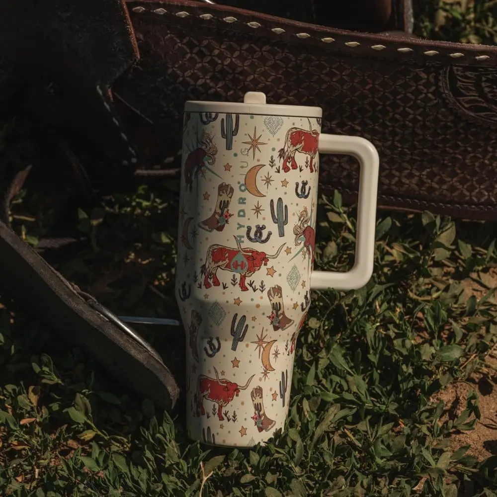 40 oz Insulated Water Bottle with Handle & Flip Straw, Leak-Proof Tumbler Fits Cup Holder, Reusable Stainless Steel Gift for All - Image 5