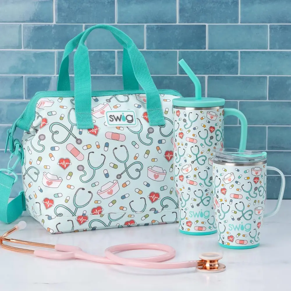 40oz Insulated Tumbler with Handle and Straw, Keeps Drinks Cold 24h/Hot 9h, Dishwasher Safe, Lightweight for Travel - Image 3