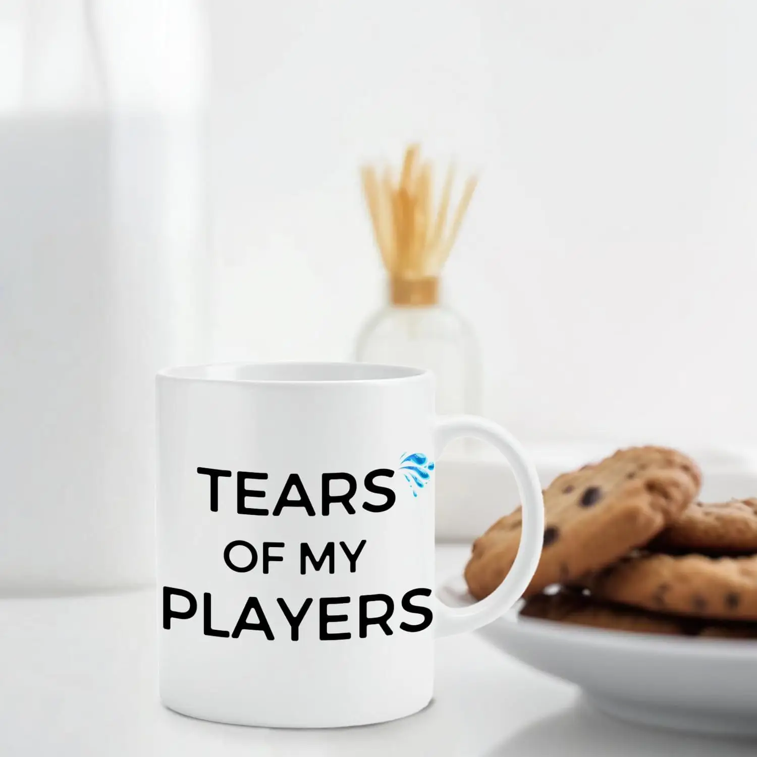 Tears of My Players" Funny Ceramic Mug - Perfect Gift for Coaches and Sports Enthusiasts, Unique and Humorous Design - Image 2