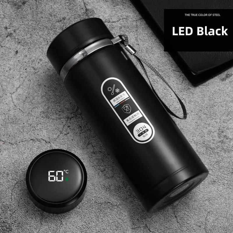 500ML-1Liter Stainless Steel Thermos Bottle with LED Temperature Display Sus304 Tea Water Bottle Vacuum Flask Portable Cups - Image 6