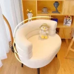 6ixens Halo™ Bouclé Accent Lounge Chair