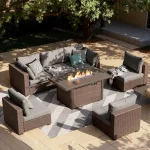 Summit™ 7-Piece Fire Pit Conversation Set