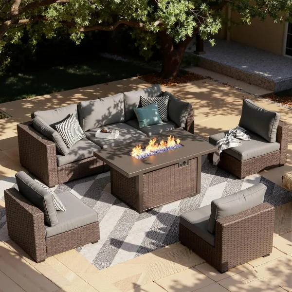 summit-7-piece-fire-pit-conversation-set