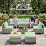 Estate™ 9-Piece Luxury Outdoor Sectional Set