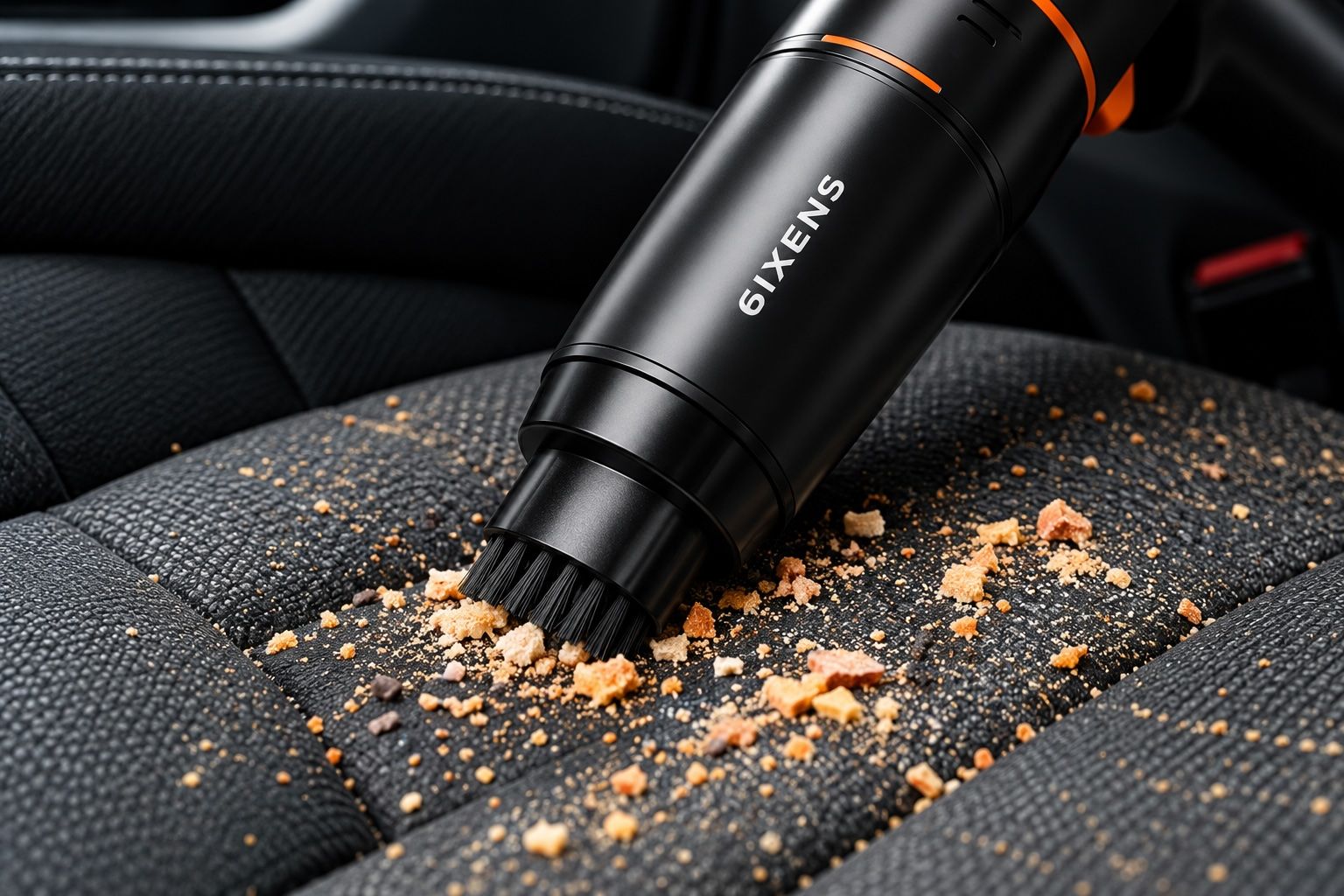 6ixens AutoPro cleaning car seats and mats
